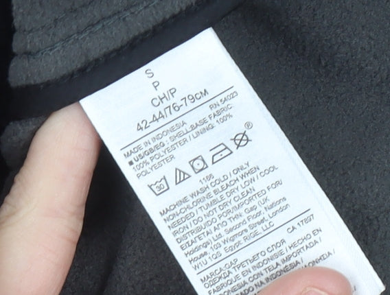 Mens UK Size S Gap Black Basic Jacket