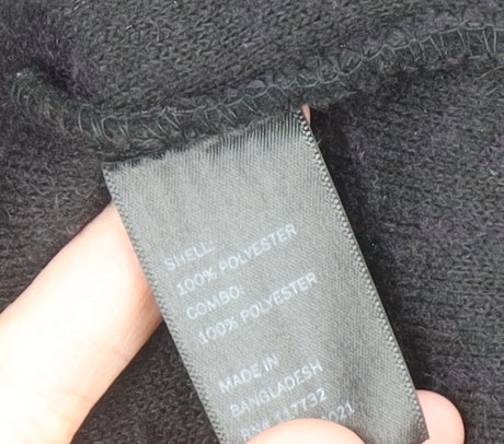 ZeroXposur Men's Black Fleece Full Zip Jacket L Regular