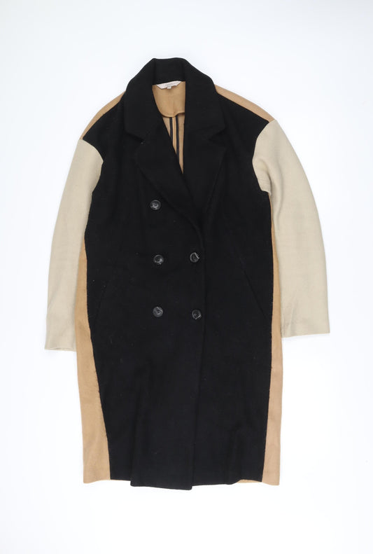 Womens UK Size 10 NEXT Multicoloured Overcoat