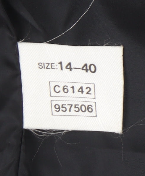 Classic Woman Black Blazer Jacket Women Size 14 UK Work Formal