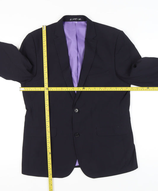 Mens UK Size 42 Harry Brown Regular Black Suit Jacket