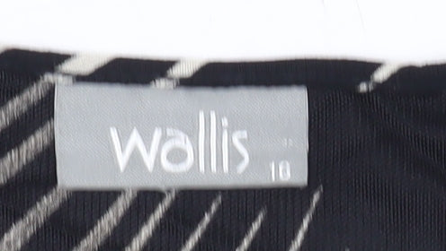 Womens UK Size 16 Wallis Black Basic Tank