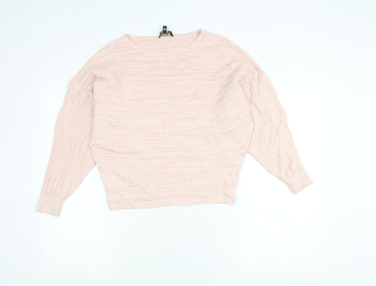 Womens UK Size XS Phase Eight Pink Pullover Jumper