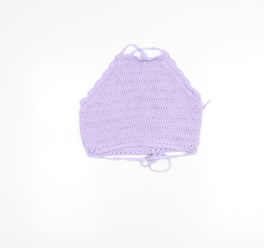 Womens UK Size L Hollister Purple Camisole Tank