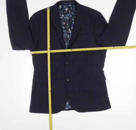 Mens UK Size 44 NEXT Regular Blue Suit Jacket