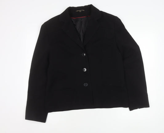 Womens UK Size 16 Klass Collection Regular Black Suit Jacket