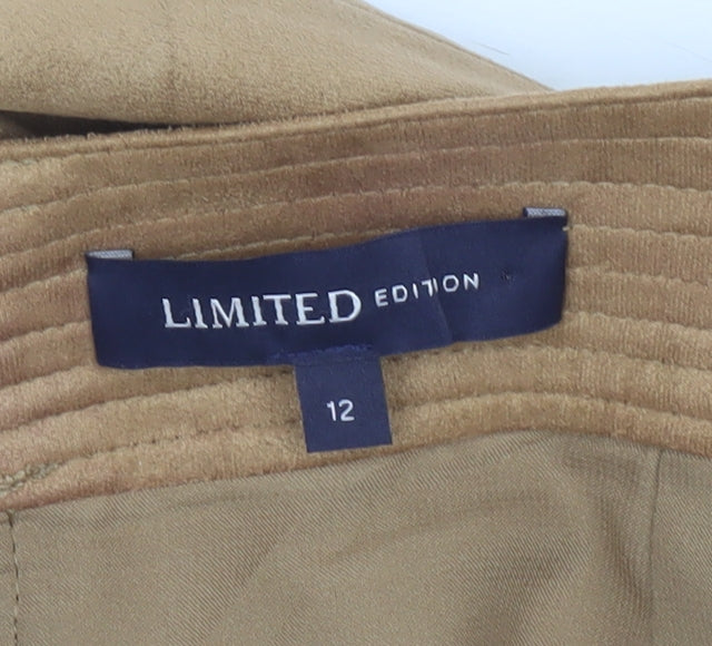 Marks and Spencer Women’s Beige A-Line Midi Skirt Size 12