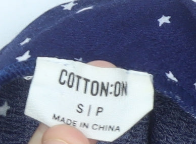 Cotton On Women’s Blue Star Print Maxi Skirt Size S Bohemian Summer