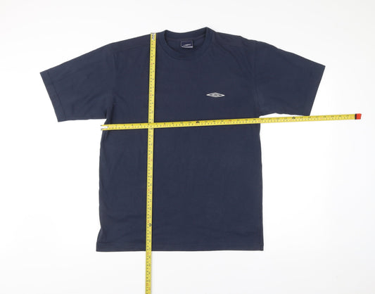 Umbro Men’s Blue M Crew Neck Short Sleeve T-Shirt