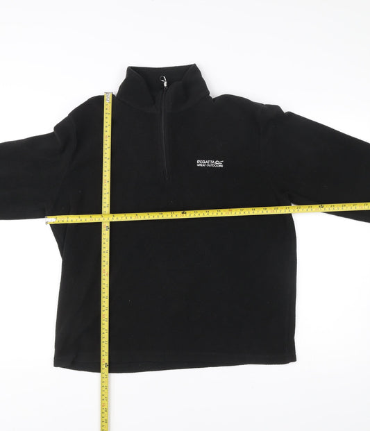 Mens UK Size L Regatta Black Pullover Sweatshirt