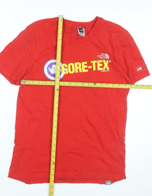 The North Face Men's Red Expedition Gore-Tex Graphic T-Shirt Size M