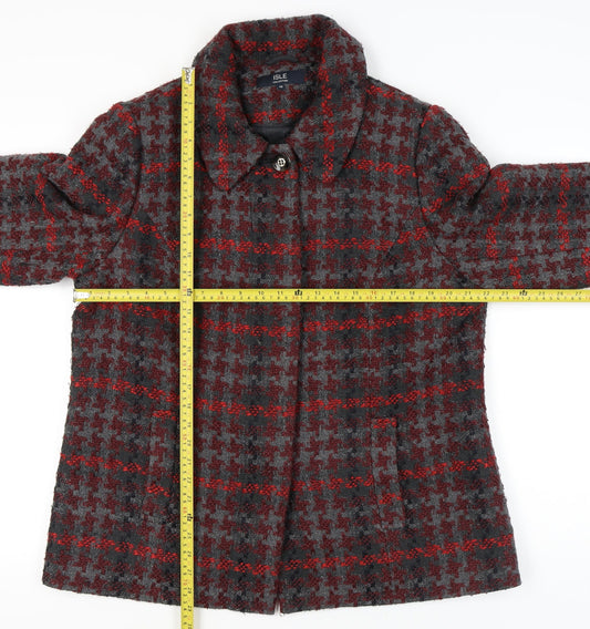 Womens UK Size 18 Isle Collection Grey Overcoat
