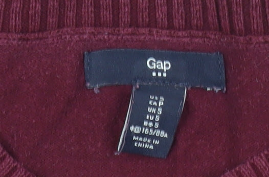 Gap Women’s Multicoloured Striped Cotton Jumper Size S