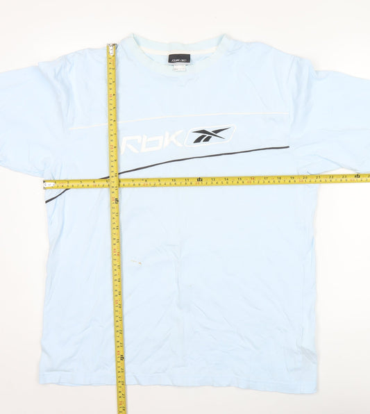 Reebok Men’s Blue Short Sleeve Sports T-Shirt Size L
