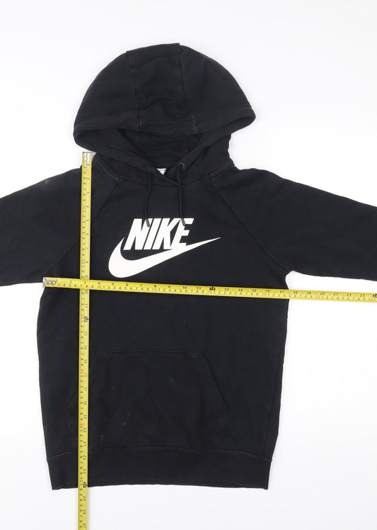 Mens UK Size XS Nike Black Pullover Hoodie