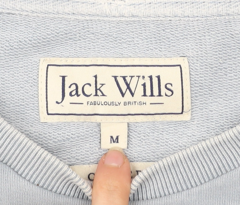 Mens UK Size M Jack Wills Blue Pullover Sweatshirt