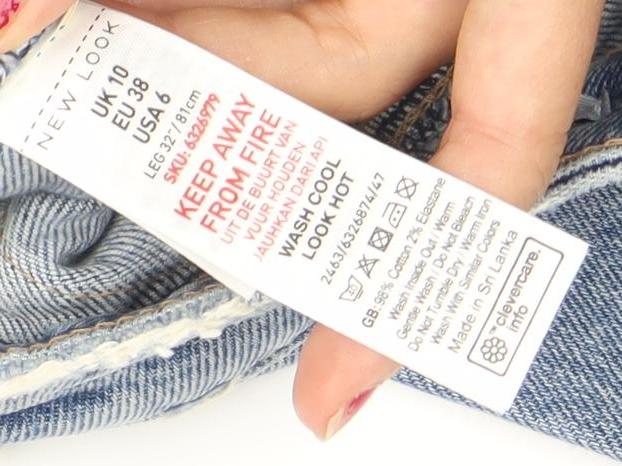 New Look Women’s Blue Lift & Shape Skinny Jeans UK 10 Regular