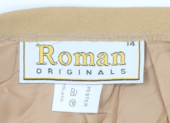 Womens UK Size 14 Roman Originals Straight & Pencil Skirt