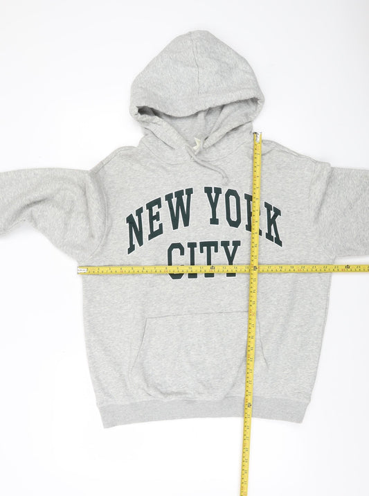 Mens UK Size S H&M Grey Pullover Hoodie