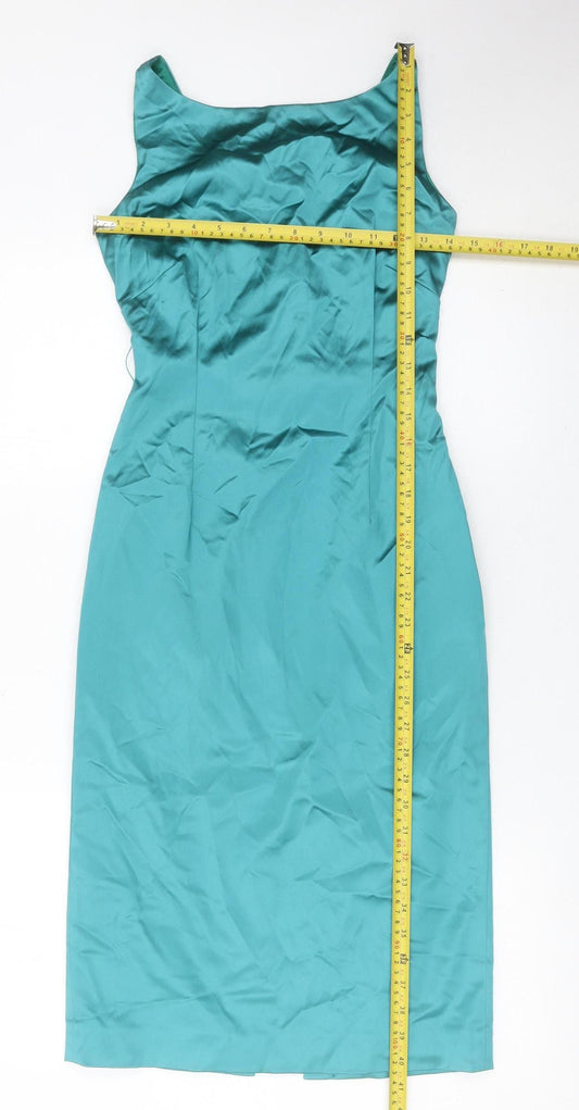 Coast Women’s Green Size 8 Sheath Cocktail Party Dress