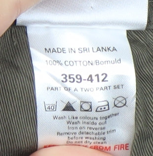 Next Petite Women’s Green Cotton Capri Jeans Size 6