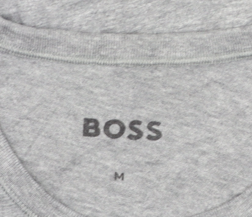Mens UK Size M Boss Grey T-Shirt