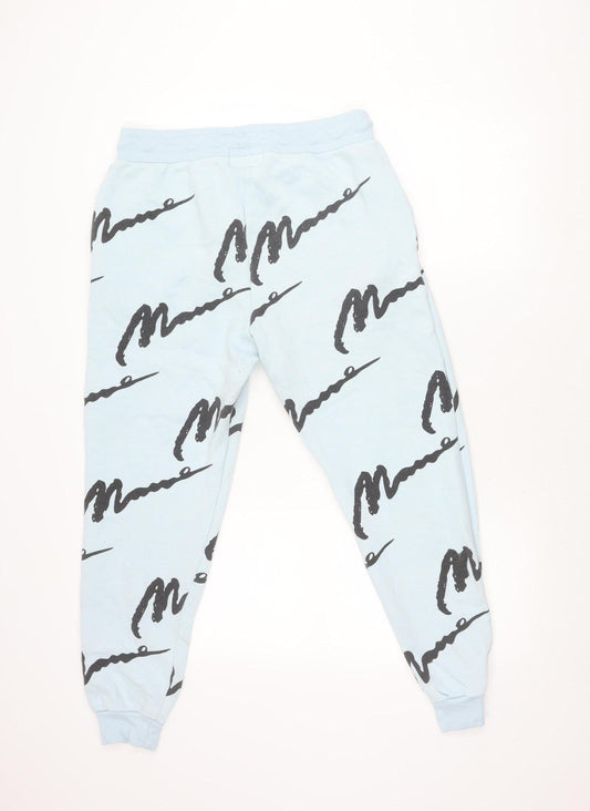 North West Men’s Blue Sweatpants L Athleisure Fleece Tapered