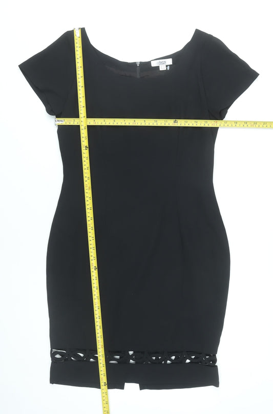 Next Women’s Black Size 10 Sheath Knee Length Dress
