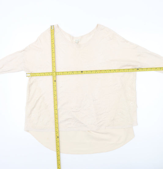 Womens UK Size 12 River Island Beige Pullover Jumper