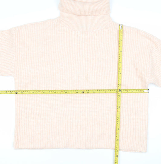 Womens UK Size L Marks and Spencer Pink Pullover Jumper