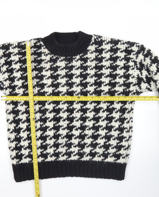 Womens UK Size M Zara Multicoloured Pullover Jumper