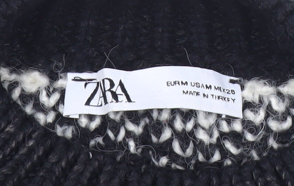 Womens UK Size M Zara Multicoloured Pullover Jumper