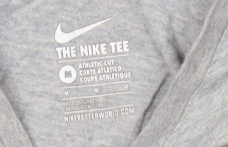 Nike Men's Grey M Athletic Fit Just Do It Graphic T-Shirt