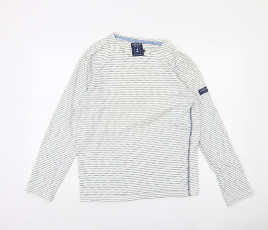 Womens UK Size S Joules White Basic T-Shirt