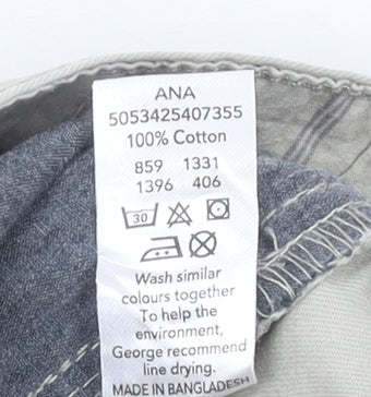 Boston Crew Men's Beige Chino Trousers 30W 31L Straight Fit