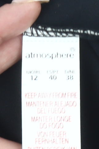 Additional view of Atmosphere Women Ivory Tweed Blazer Jacket, size 12, Lined