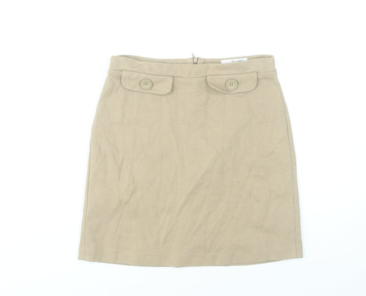 Womens UK Size 8 Boden Straight & Pencil Twill Skirt