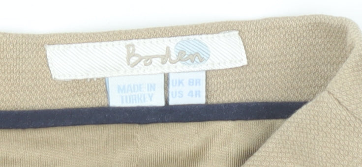 Boden Women’s Beige Straight Pencil Skirt UK 8 Knee Length