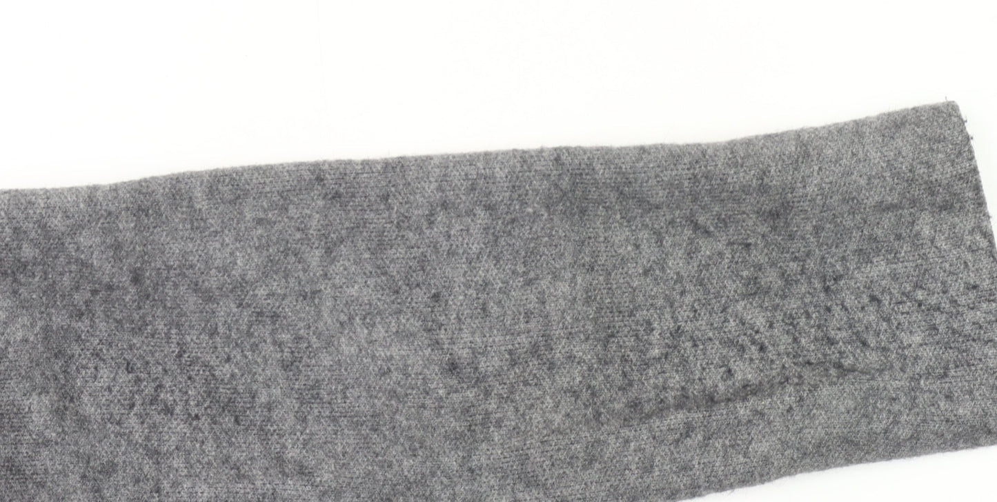 Tatuum Womens Grey Knit Cardigan S Long Sleeve Open Front