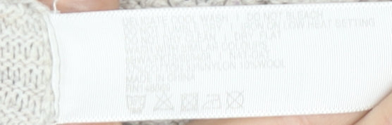 Womens UK Size 12 FatFace Beige Tunic Jumper