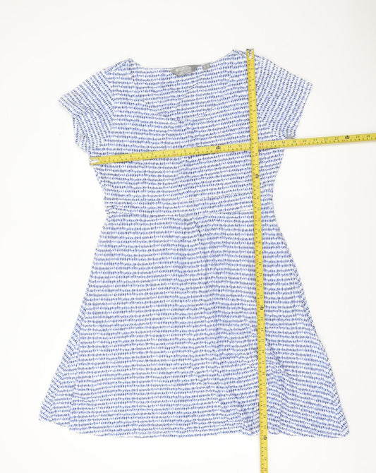 Mountain Warehouse Women’s Blue Fit & Flare Knee Length Dress Size 14
