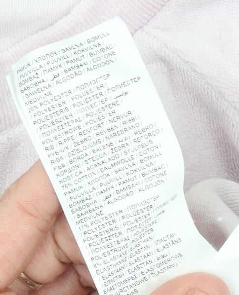 Puma Women’s Pink Size 10 Pullover Sweatshirt Long Sleeve Logo