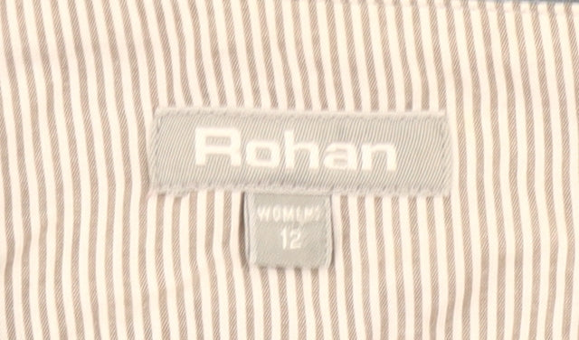 Womens UK Size 12 Rohan Straight & Pencil Chambray Skirt