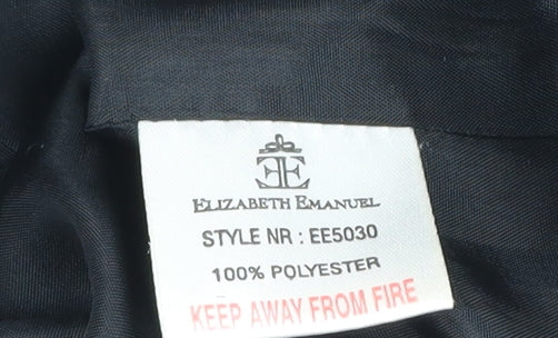 Elizabeth Emanuel Women’s Brown Blazer Jacket Size 16 Workwear