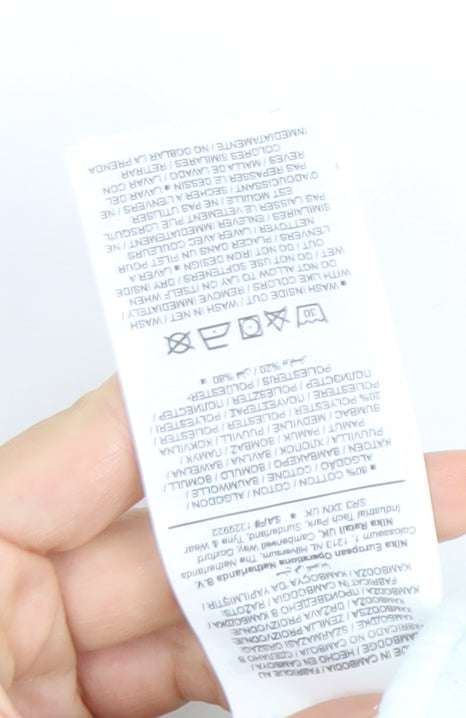 Nike Women Green Jogger Sweatpants L Regular Fit Cotton Blend