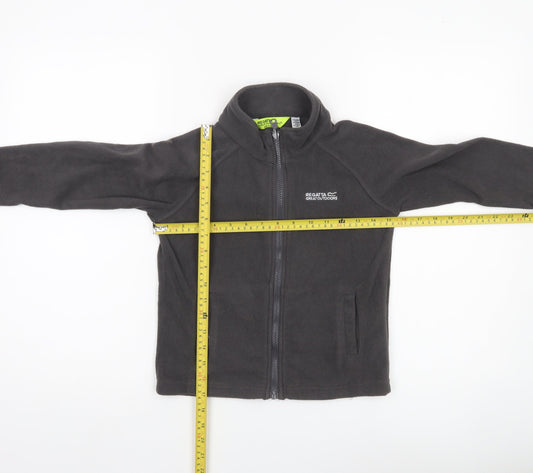 Boys UK Size 5-6 Years Regatta Grey Basic Jacket