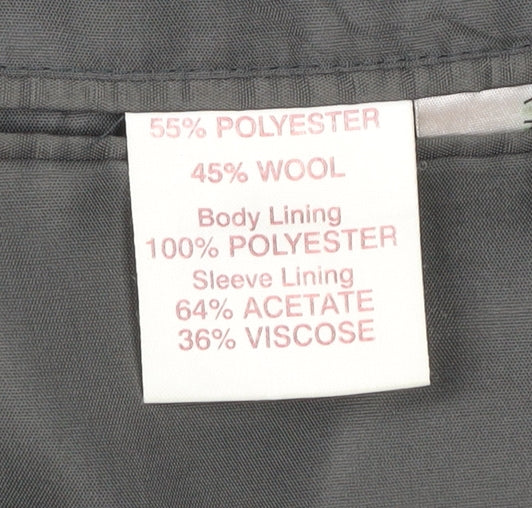 Mens UK Size 40 Greenwoods Regular Grey Suit Jacket