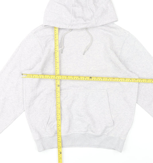 Nike Women’s Grey Small Pullover Hoodie Cotton Blend