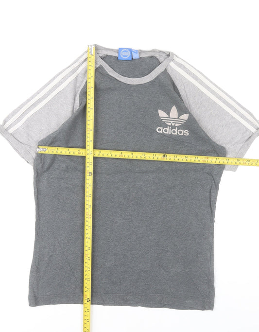 Mens UK Size S adidas Grey T-Shirt