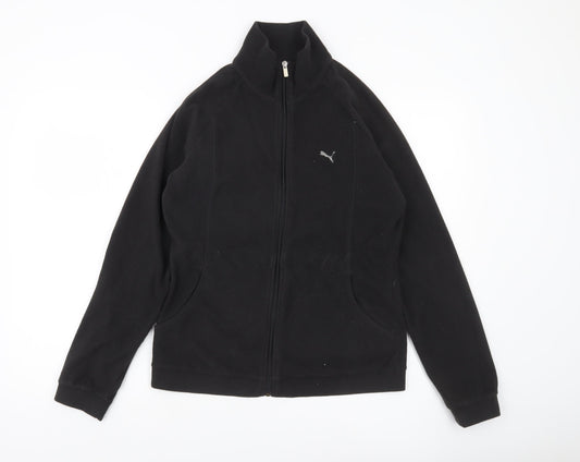 Womens UK Size 12 PUMA Black Basic Jacket